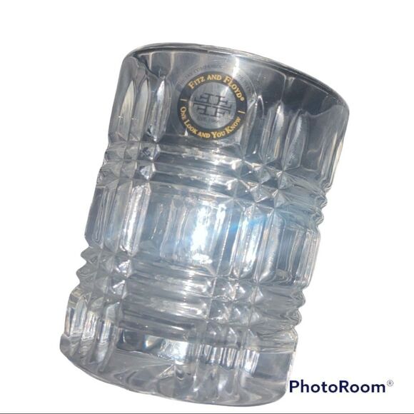 Fitz and Floyd Portland Old Fashion Glasses Set of 2 - Picture 7 of 11